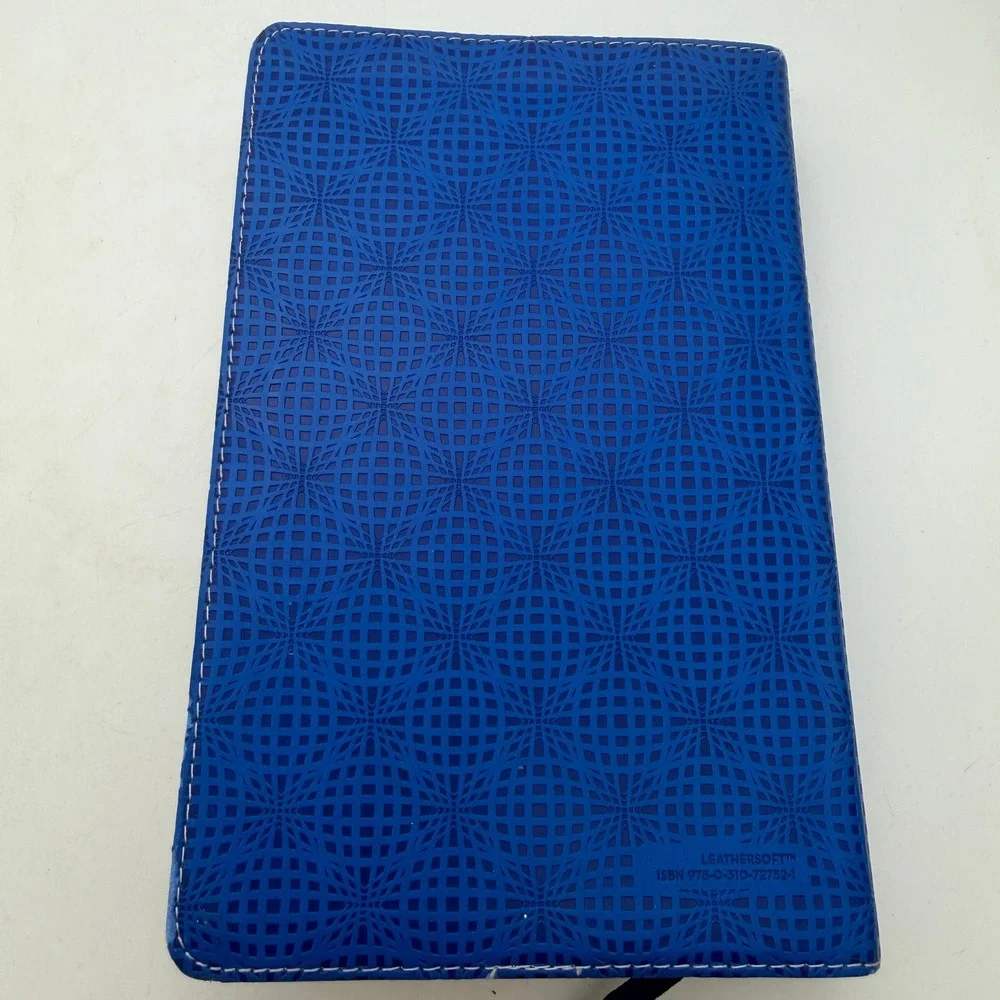NIV Adventure Bible for Kids Blue Leathersoft New International version